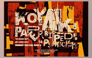 Download Koyak: 14 PSD Paper Ripped <span class='badge badge-warning'>Mockups</span>