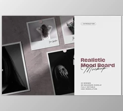 Download Moodboard Mockup Kit (psd) CreativeMarket 4481949