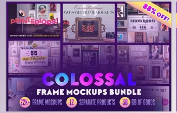 Download Colossal Frame <span class='badge badge-warning'>Mockups</span> <span class='badge badge-warning'>Bundle</span> (22K+) CreativeMarket-2660091 (<span class='badge badge-warning'>JPG</span>, <span class='badge badge-warning'>PSD</span>, PNG, <span class='badge badge-warning'>PDF</span>)