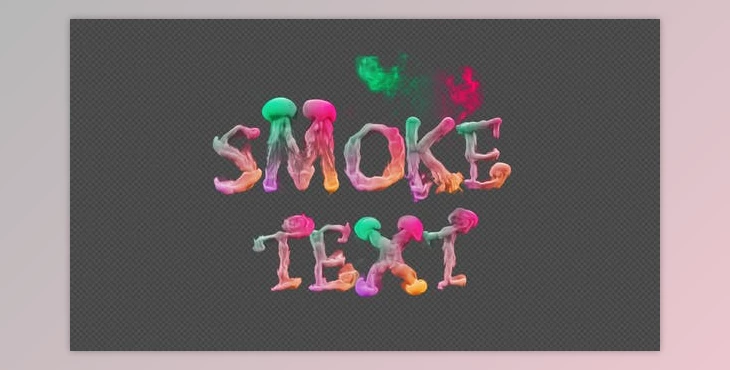 Download Smoke Text Typography (Videohive 23817596) - AE Project