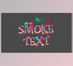 Download Smoke Text Typography (Videohive 23817596) - AE Project