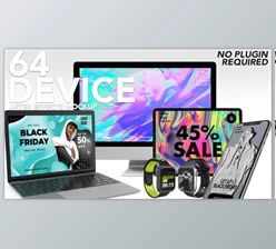 Download 64 Realistic App Promo Device Mockup Set (Videohive 25375219) - AE Project