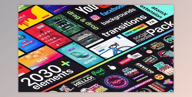 Download Instagram Stories and Motion Graphics | Titles & Transitions Premiere Pro Template (Videohive 34020079) - PR Project