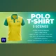 Download Polo T-shirt - 5 Scenes Mockup Template - Animated Mockup PREMIERE (Videohive 33877905) - PR Project
