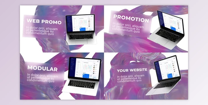 Download Soft Cloth Website Promo (Videohive 34585347) - AE Project
