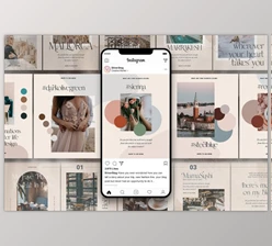 Download #InstaFlow Carousel Posts & Stories
