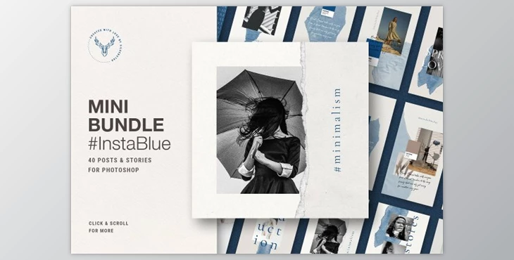 Download #InstaBlue Posts & Stories