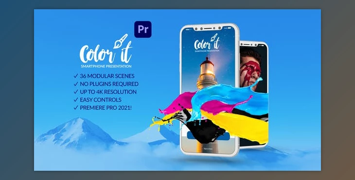 Download Color it Smartphone Presentation for Premiere Pro (Videohive 3177998) - PR Project