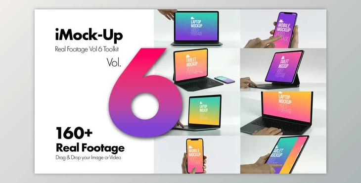 Download iMock-Up Real Footage Vol 6 Toolkit (Videohive 34577653) - AE Project