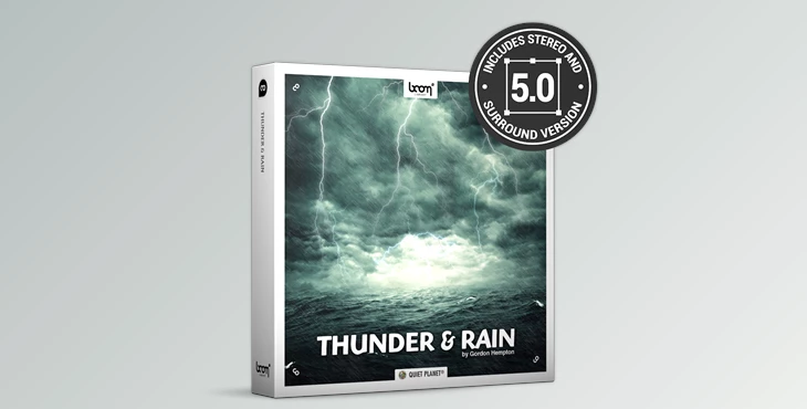 Download Boom Library THUNDER & RAIN