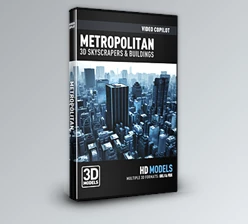 Download Video Copilot – Metropolitan Pack. 3D City & Skyscraper Pack