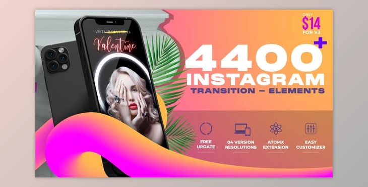 Download AtomX Instagram Stories Big Pack V4 (Videohive 34945189) - AE Project