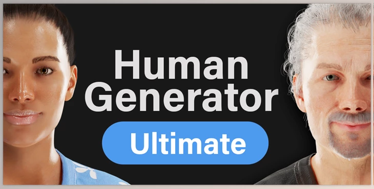 Blender - Download Human Generator Ultimate v4.0.27 + Assets