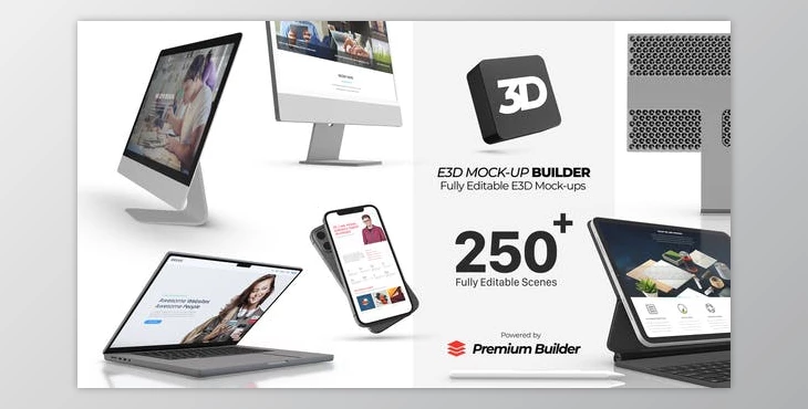 Download 3D Mock-Up Builder (Videohive 34881981) - AE Project