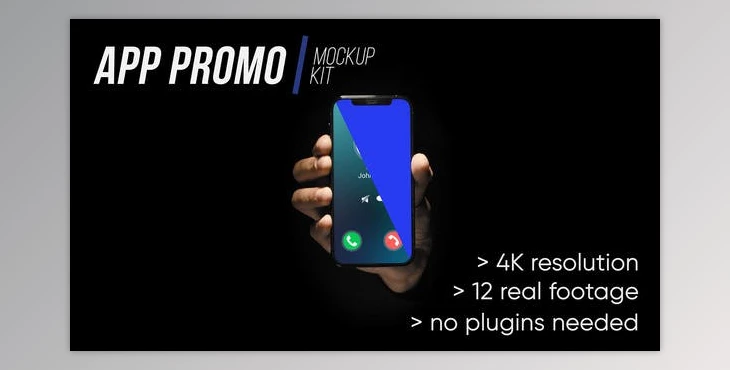 Download App Promo MockUp Kit (Videohive 36822899) - AE Project
