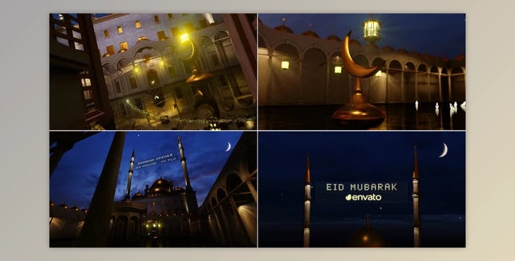 Download Ramadan and Eid Mubarak Opener (Videohive 31918127) - AE Project