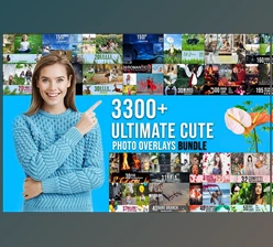 Download 3300+ Photo Overlays Bundle+FREE Act CreativeMarket - 6791145