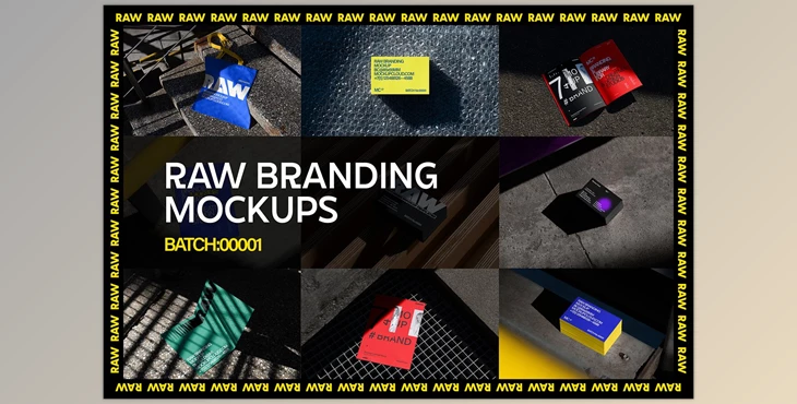 Download Raw Branding Mockups / Batch 00003 7013648
