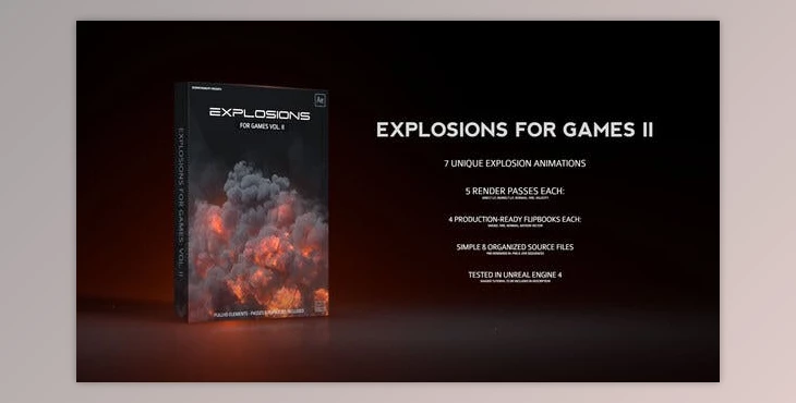 Download Explosions for Games Vol: II (Videohive 24941528) - AE Project