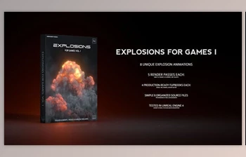 Download Explosions for Games <span class='badge badge-warning'>I</span> (Videohive 23873239) - AE Project
