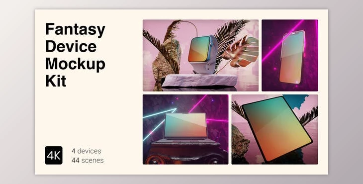 Download Fantasy Device Mockup Kit (Videohive 37354826) - AE Project