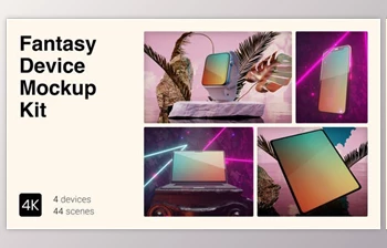 Download Fantasy Device Mockup <span class='badge badge-warning'>Kit</span> (Videohive 37354826) - AE Project