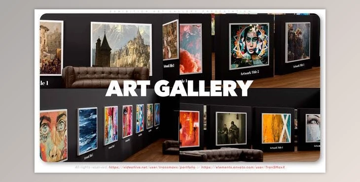 Download Exhibition Art Gallery Presentation (Videohive 38022743) - AE Project