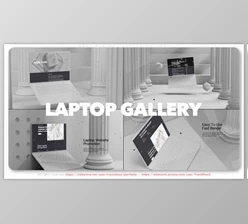 Download Grey Minimal Laptop Gallery (Videohive 38022826) - AE Project