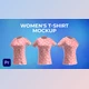 Download Womens T-shirt Mockup Template – Animated Mockup PREMIERE (VideoHive 37806070) - PR Project