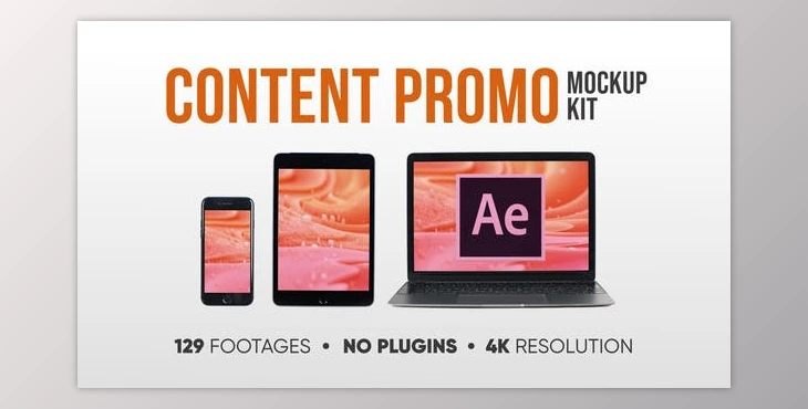 Download Content Promo MockUp Kit (Videohive 38202434) - AE Project