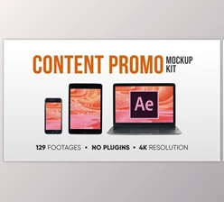 Download Content Promo MockUp Kit (Videohive 38202434) - AE Project