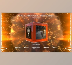 Download Epic Cube Music Visualizer (Videohive 38070925) - AE Project