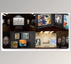 Download Videohive Modern Art 3d Gallery 38396019