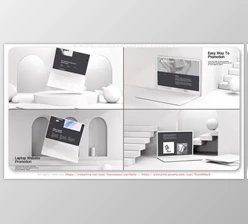 Download Minimal N Clean Laptop Promote (Videohive 38528513) - AE Project