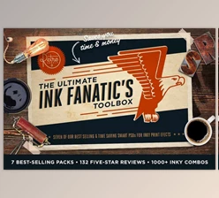Download The Ink Fanatic’s Toolbox | Photoshop Bundle By RetroSupply