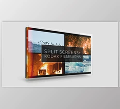 Download Film Split Screens + Kodak Film Burns - Vamify