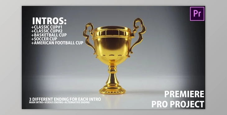 Download Solid Sport Trophy Intro (Opener) Premiere Pro (Videohive 38734142)