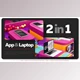 Download 2in1 App and Laptop Promo Isometric Colorful Style (Videohive 38859666) - AE Project