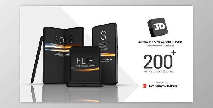 Download Android Mock-Up Builder (Videohive 36502542) - AE Project