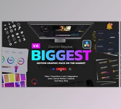 Download Motion Graphic Pack for Davinci Resolve (Videohive 30109295)