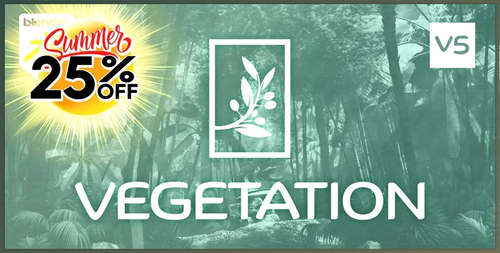 Download Blender Market – Vegetation Pro v5 + Assets Vol. 1 & 2