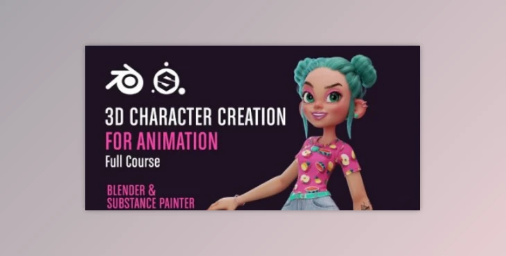 Download Gumroad – 3D Character Creation for animation in Blender & Substance Painter