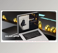 Download Golden Laptop Website Promote (Videohive 39374533) - AE Project