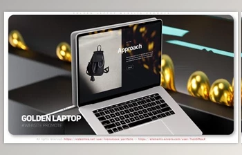 Download Golden Laptop <span class='badge badge-warning'>Website</span> Promote (<span class='badge badge-warning'>Videohive</span> 39374533) - AE <span class='badge badge-warning'>Project</span>