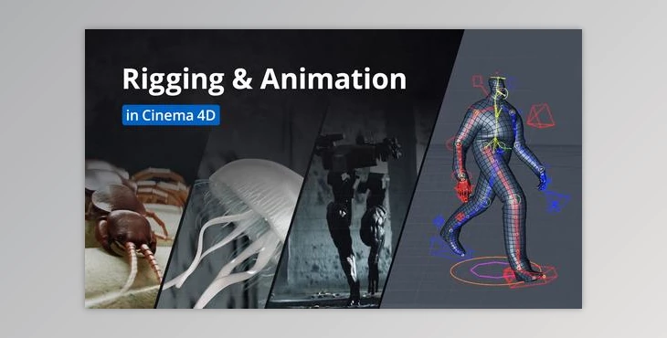 Download Motion Design School - Rigging and Animation in Cinema 4D