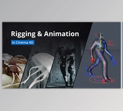 Download Motion Design School - Rigging and Animation in Cinema 4D