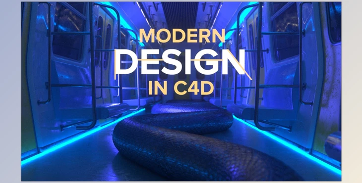 Download Motion Design School - Modern Design In Cinema 4D