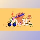 Download Motion Design School - 2D to 3D with Cinema 4D
