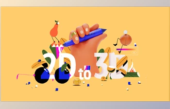 Download Motion Design School - 2D to <span class='badge badge-warning'>3D</span> with <span class='badge badge-warning'>Cinema</span> <span class='badge badge-warning'>4D</span>