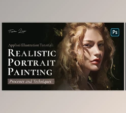 Download Applied Illustration Tutorial – Realistic Portrait Painting Processes and Techniques - Wingfox 